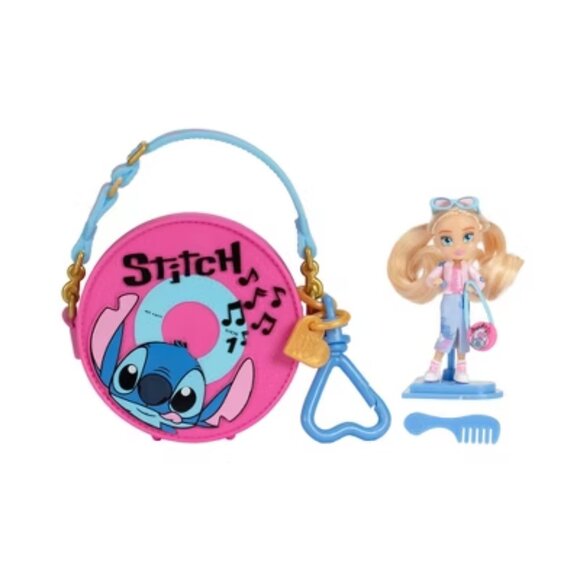 Disney ily 4EVER Tote-ily Teenies Stitch Inspired Doll (Pink) Target Exclusive - Picture 10 of 10